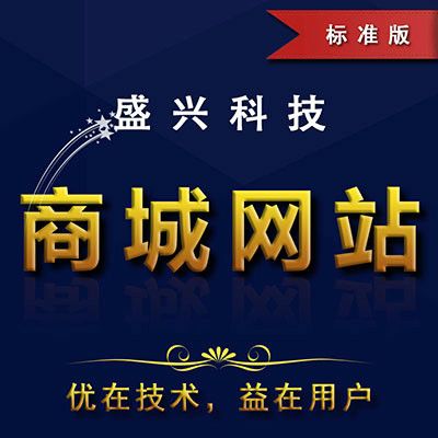 【盛兴科技】定制开发商城官方网站(高端版)